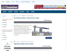 Tablet Screenshot of hobby-funk.net
